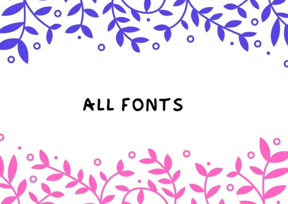 All Fonts: A Versatile Display Typeface for Digital Brands