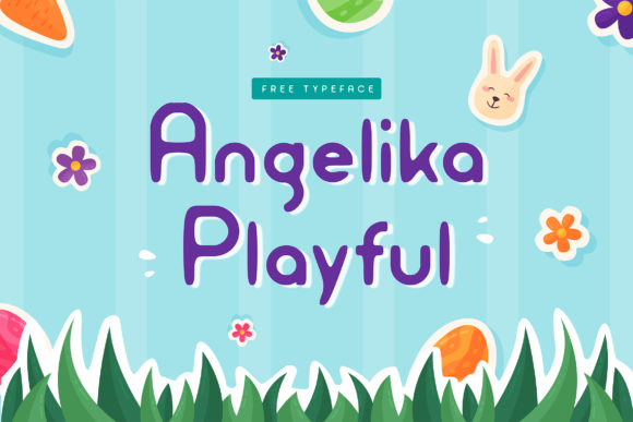 Angelika Playful: A Cheerful Display Font for Makers