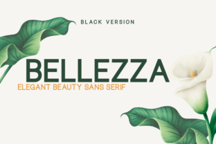 Bellezza Black: A Geometric Sans Serif for Modern Branding