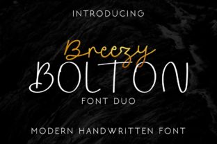 Breezy Bolton Font: A Perfect Duo for Warm Brand Identity