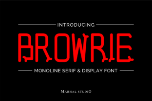 Browrie Display Font: A Playful Typeface for Modern Web Design