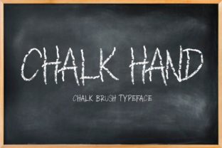 Chalk Hand: A Rough Sans Serif Font for Branding