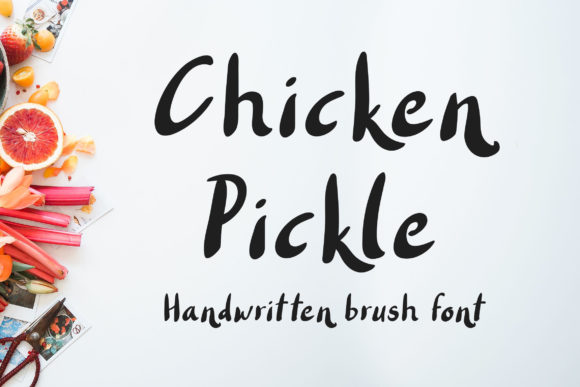 Chicken Pickle: A Cute Quirky Font for Joyful Branding