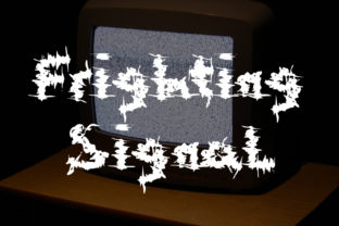Frighting Signal: A Shocking Display Font for Horror Branding