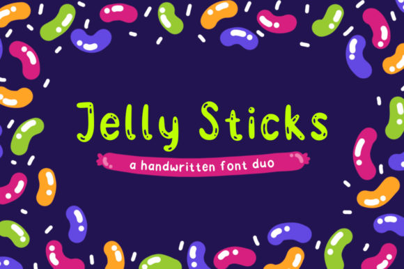 Jelly Sticks: A Friendly, Polished Display Font for Small Business Branding