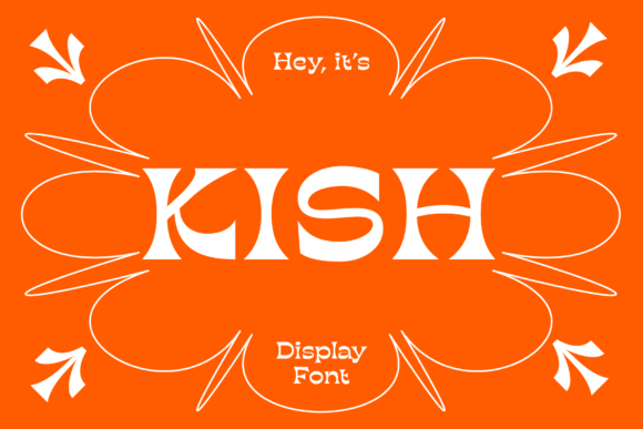 Kish Display Font Brings Quirky Soul to Brand Design
