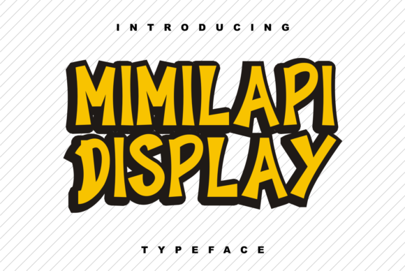 Mimilapi Display: A Bold, Editorial-Ready Typeface