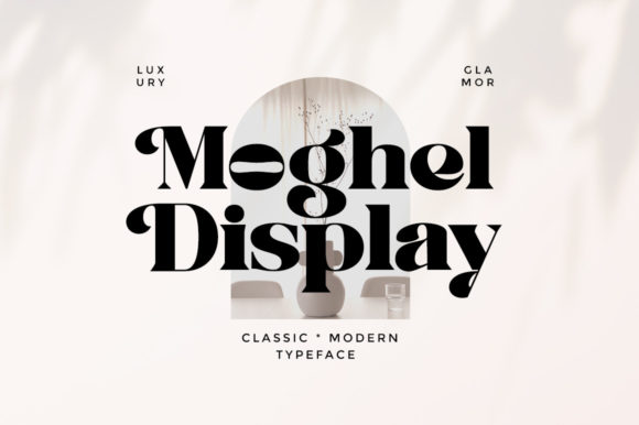 Moghel Display: A Feminine Serif That Cuts Through the Feed