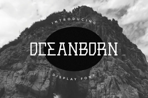 Oceanborn Display Font for Handmade Creators