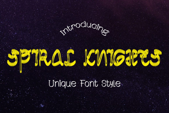 Spiral Knights: A Display Font That Elevates Digital Branding