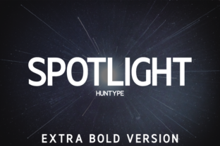 Spotlight Extra Bold: A Display Font That Holds Attention