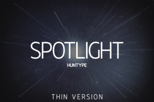 Spotlight Thin: A Sans Serif Font for Editorial Design