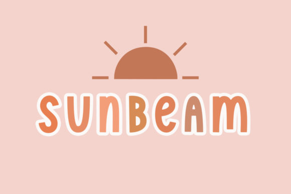 Sunbeam Font: Bold, Cool & Perfect for Small Business Branding